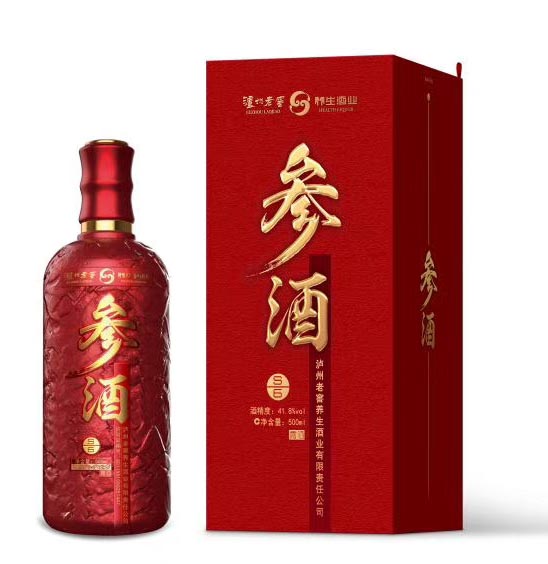 泸州老窖参酒(s6)41.8度 1*6*500ml