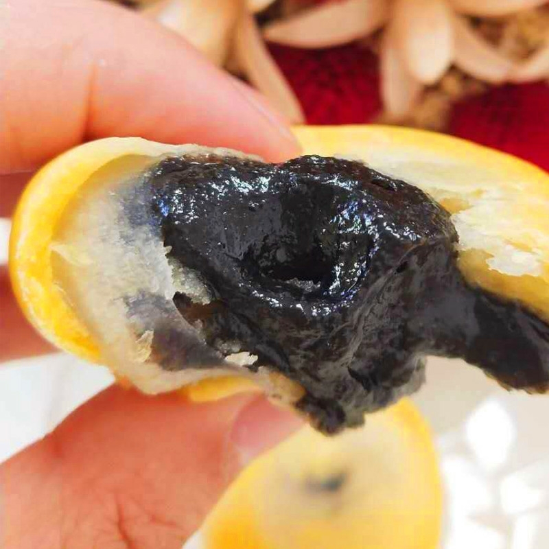 南萃坊爆浆流心黑芝麻饼10枚+流心紫薯蛋黄饼10枚整箱零食