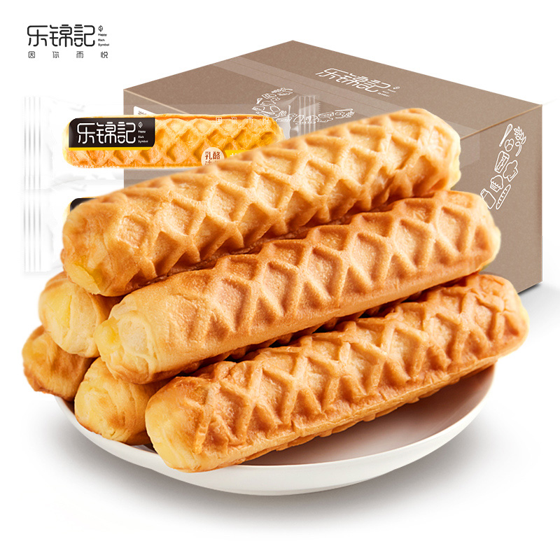 乐锦记撕棒乳酪面包小箱700g/250g