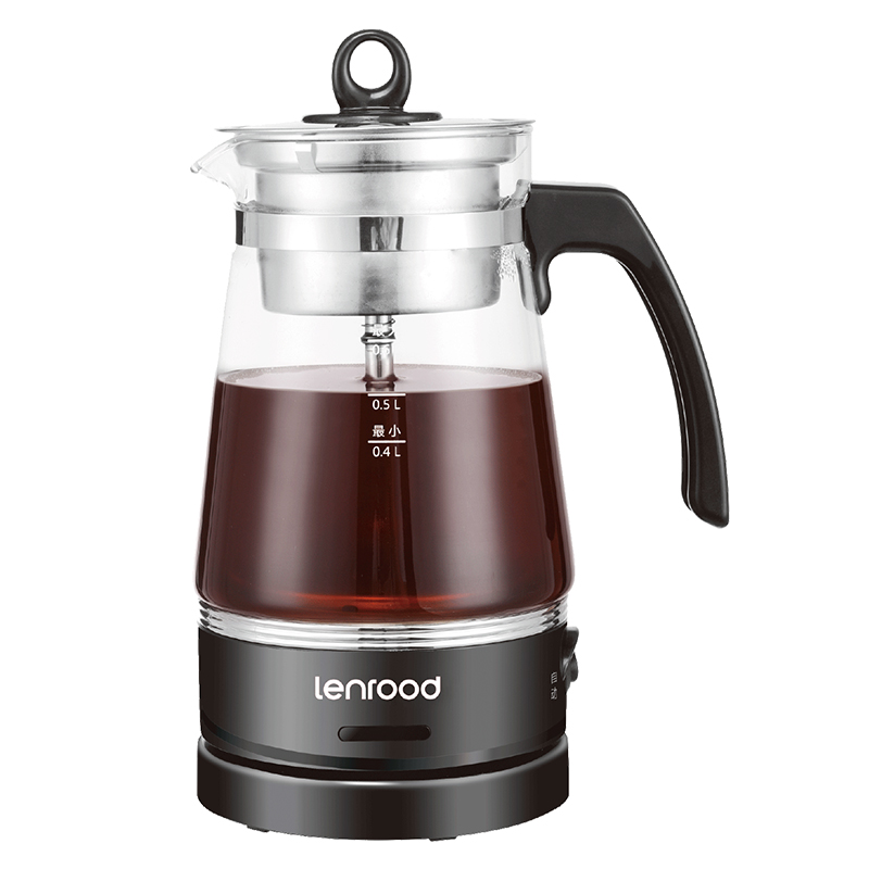 lenrood邻鹿黑茶煮茶器玻璃电热全自动保温茶壶LR011