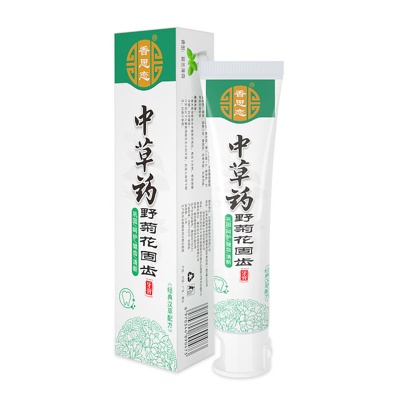 香思恋100g香思恋中草药 野菊花固齿牙膏