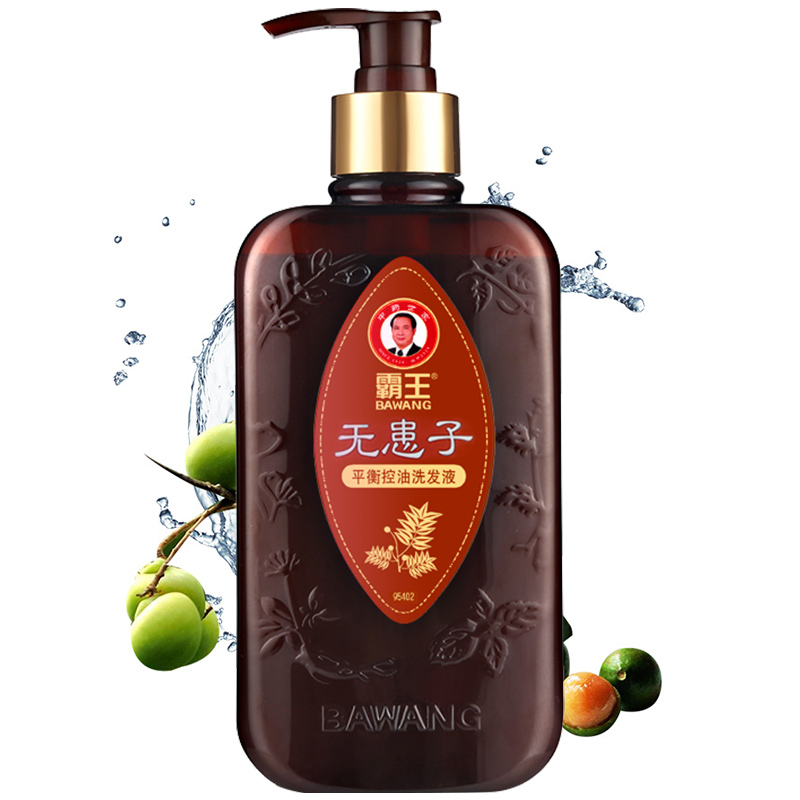 霸王无患子平衡控油洗发液400ml