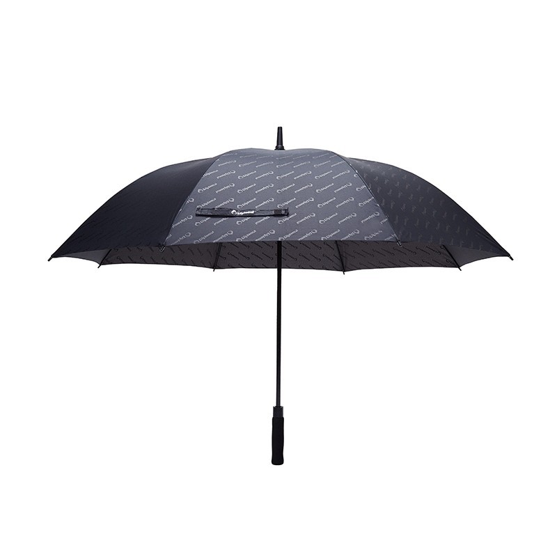 外交官户外大码高尔夫长柄雨伞DFJ-601-1黑色